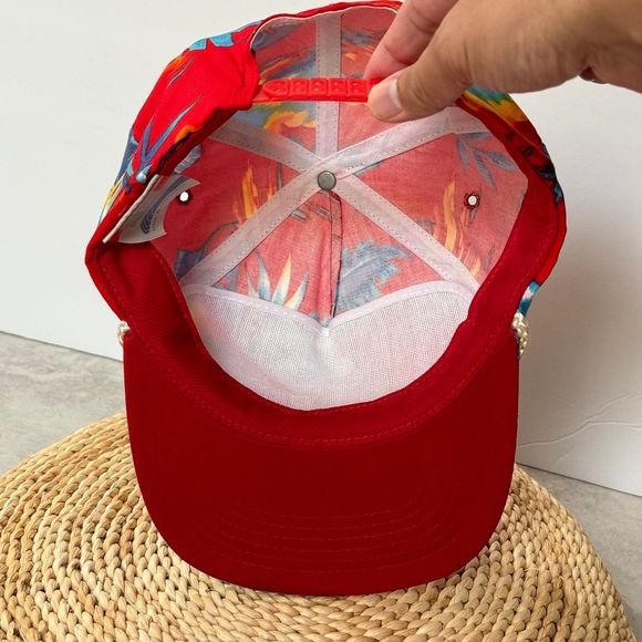 Vintage 1990s Hawaiian Snapback Rope Company Trucker Hat Cap - Picture 5 of 7